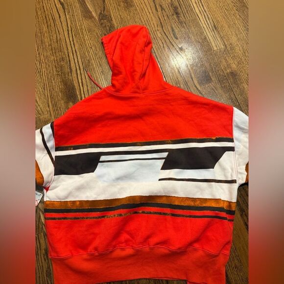 Free People Movement Sprint To The Finish Logo Hoodie in Pomegranate - Picture 7 of 7